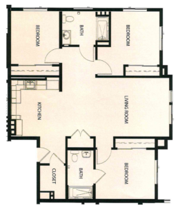 3 BED PLAN